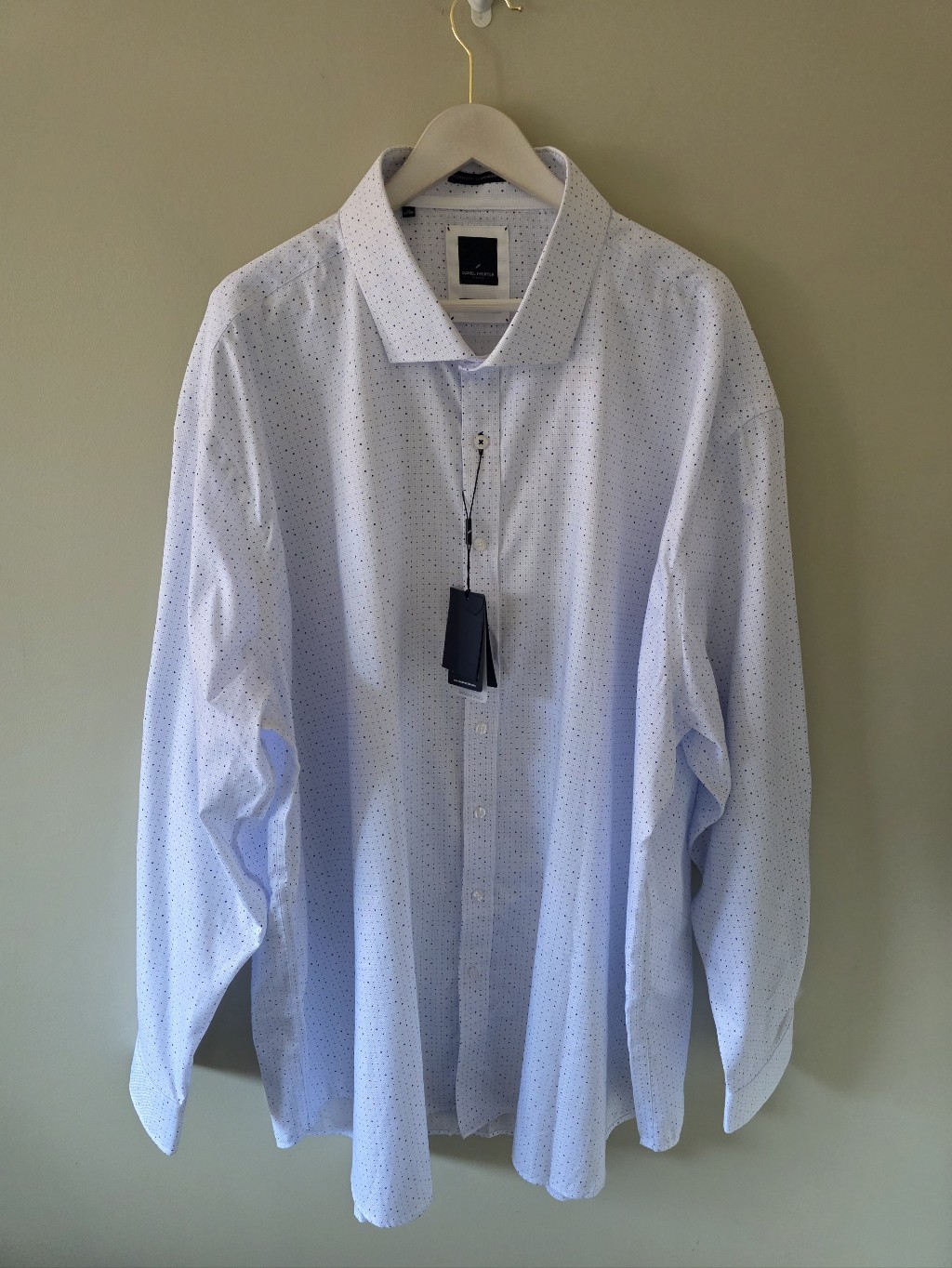 Nwt Daniel Hechter 21 Old Money Modern Academic Preppy Formal Retro Dress Shirt